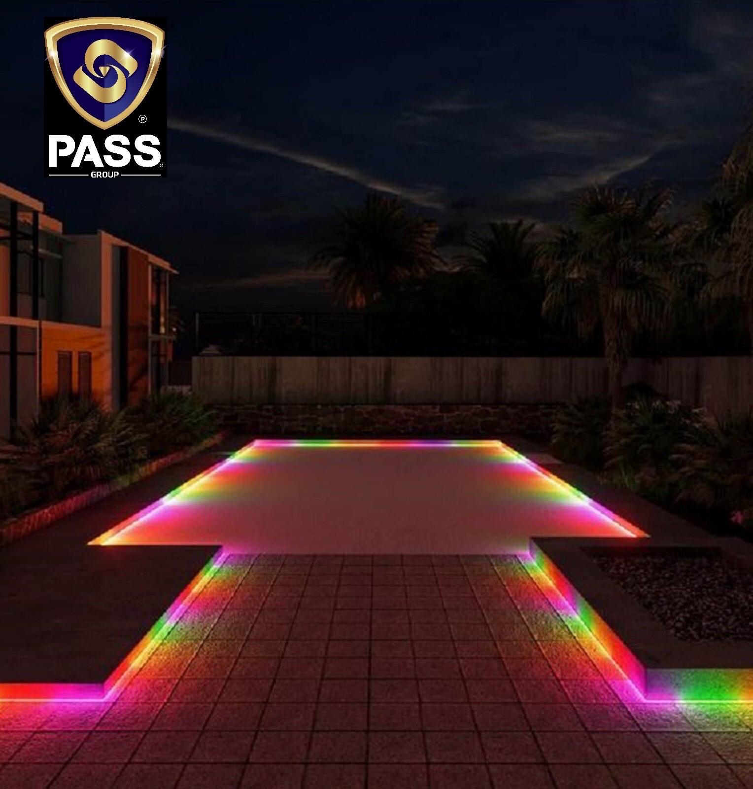 ریسه ی شلنگی سی متری خورشیدی RGB افکت دار - Image 2